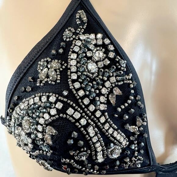 Beach Bunny Gorgeous OG Rhinestone Spellbound Era One Piece SZ S $399 - Picture 10 of 11